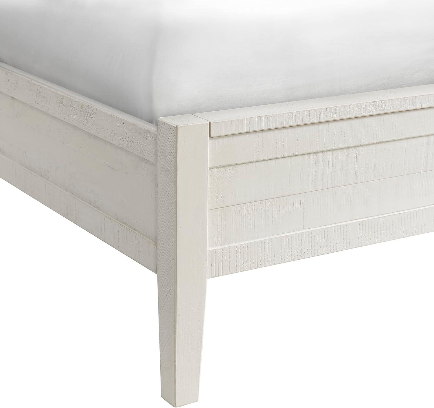 Arden Platform Queen Bed Frame, 6 Drawers, Ample Storage, Sleek Design, Durable Wood, Modern/Rustic/Traditional/Boho Style, 56 in. W x 18 in. D x 36 in. H, panel furniture