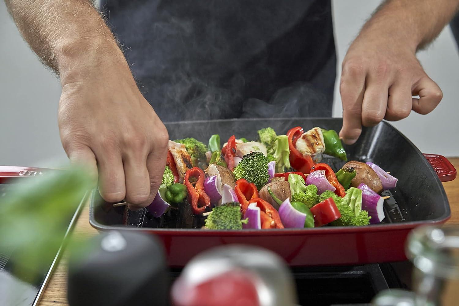 Staub Cast Iron Square Grill Pan