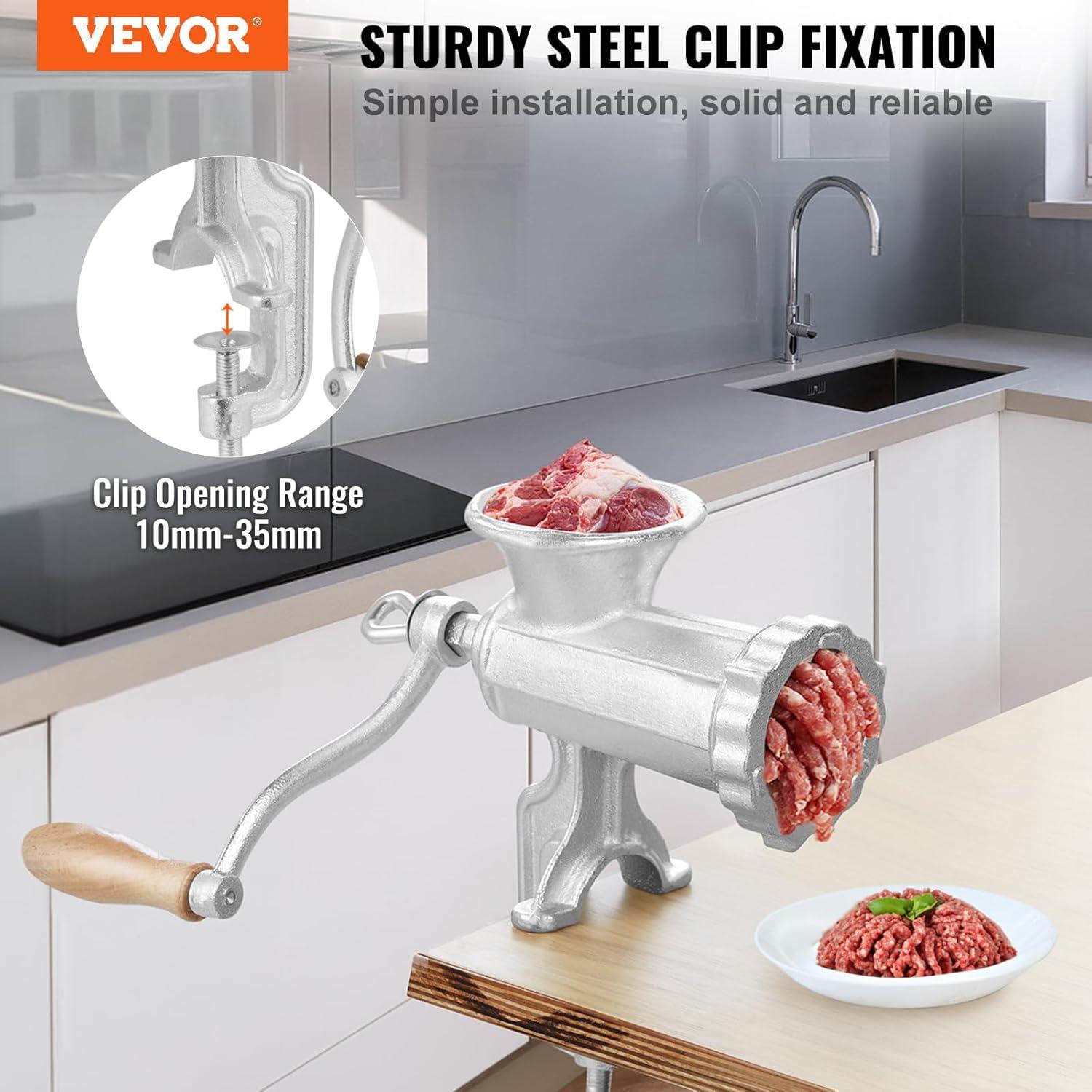 VEVOR VEVOR Steel Metal Manual Meat Grinder
