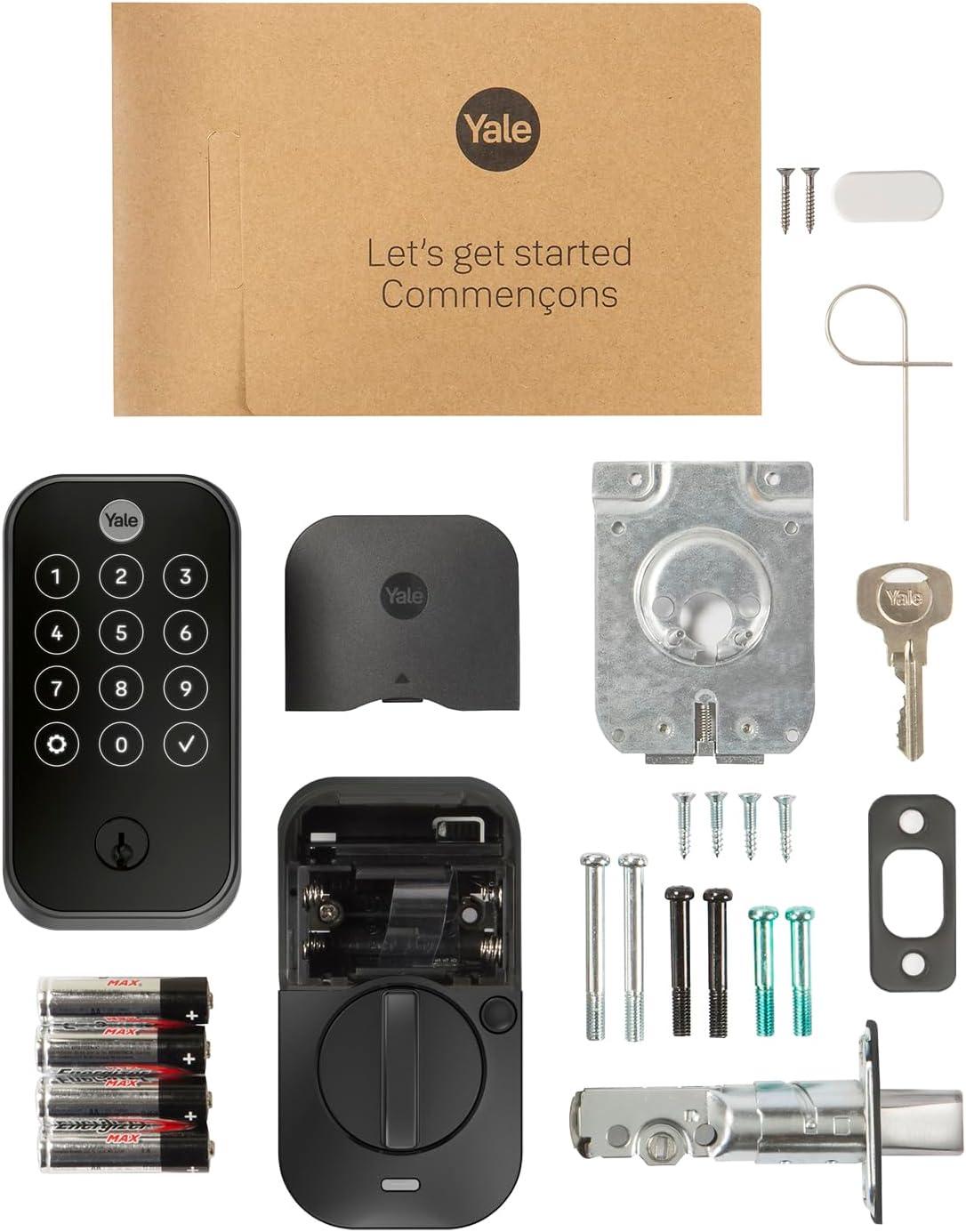 Oil Rubbed Bronze Wi-Fi Smart Door Lock with Keypad