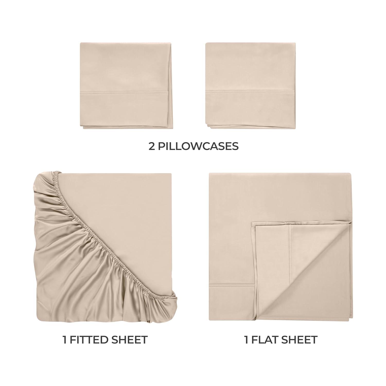 Superior Egyptian Cotton 300 Thread Count Solid Deep Pocket Bed Sheet Set & Reviews | Wayfair