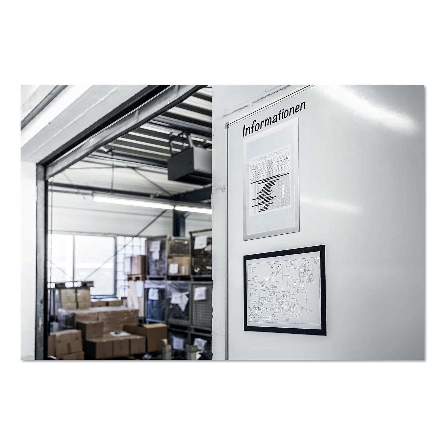 Durable Office Products Corp. Duraframe Magnetic Sign Holder (Set of 2)