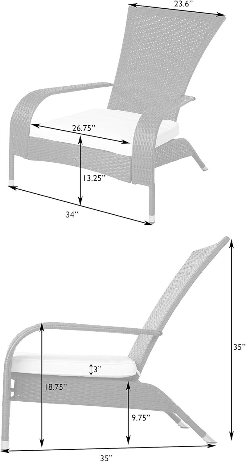 WellTraveled  Coconino Wicker Chair