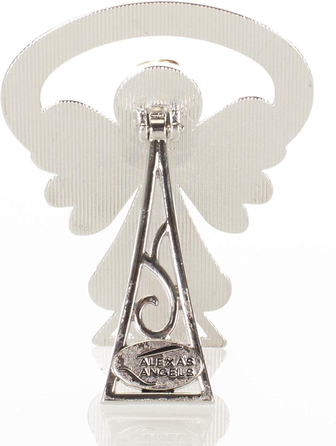 Roman, 2.5" RHD BEDSIDE ANGEL-CRYSTAL CRYSTAL WINGS BEDSIDE CARDING