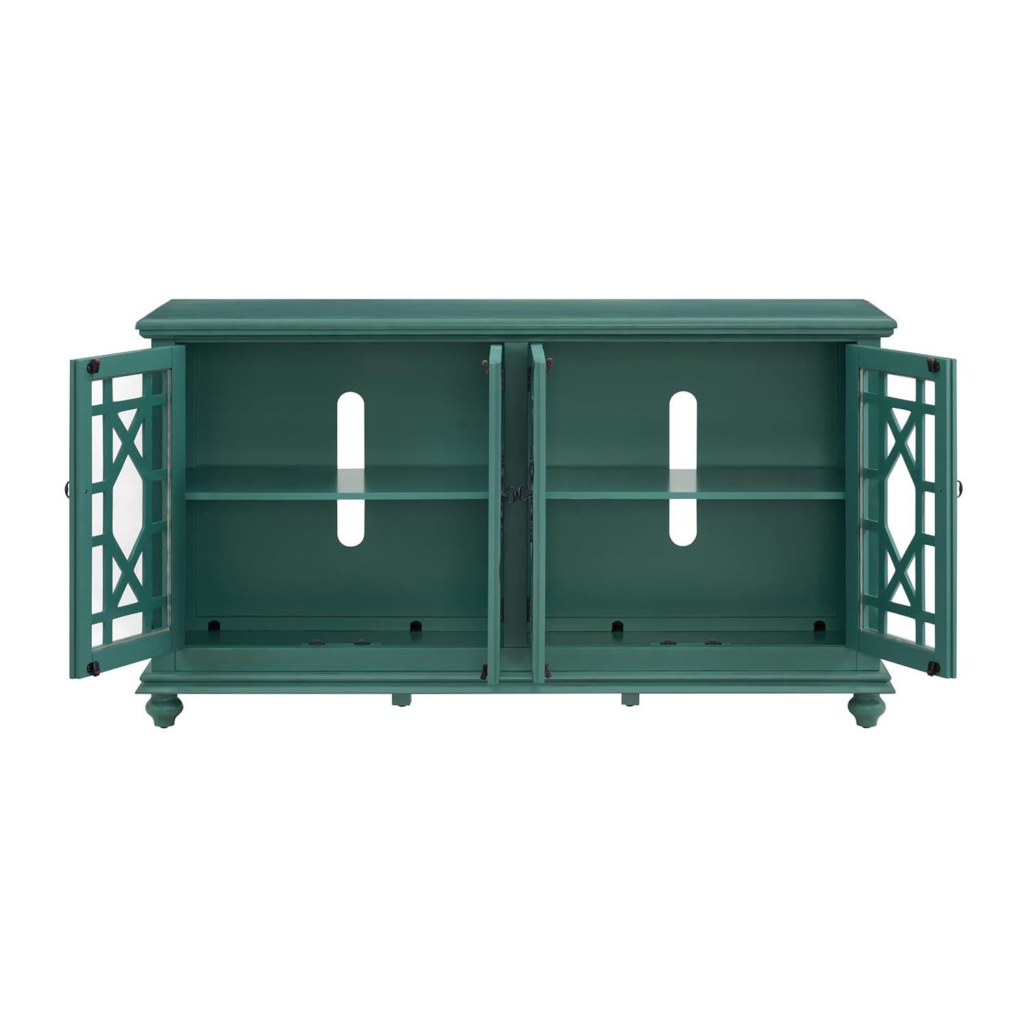 Martin Svensson Home Jules 63" TV Stand Teal Green Finish