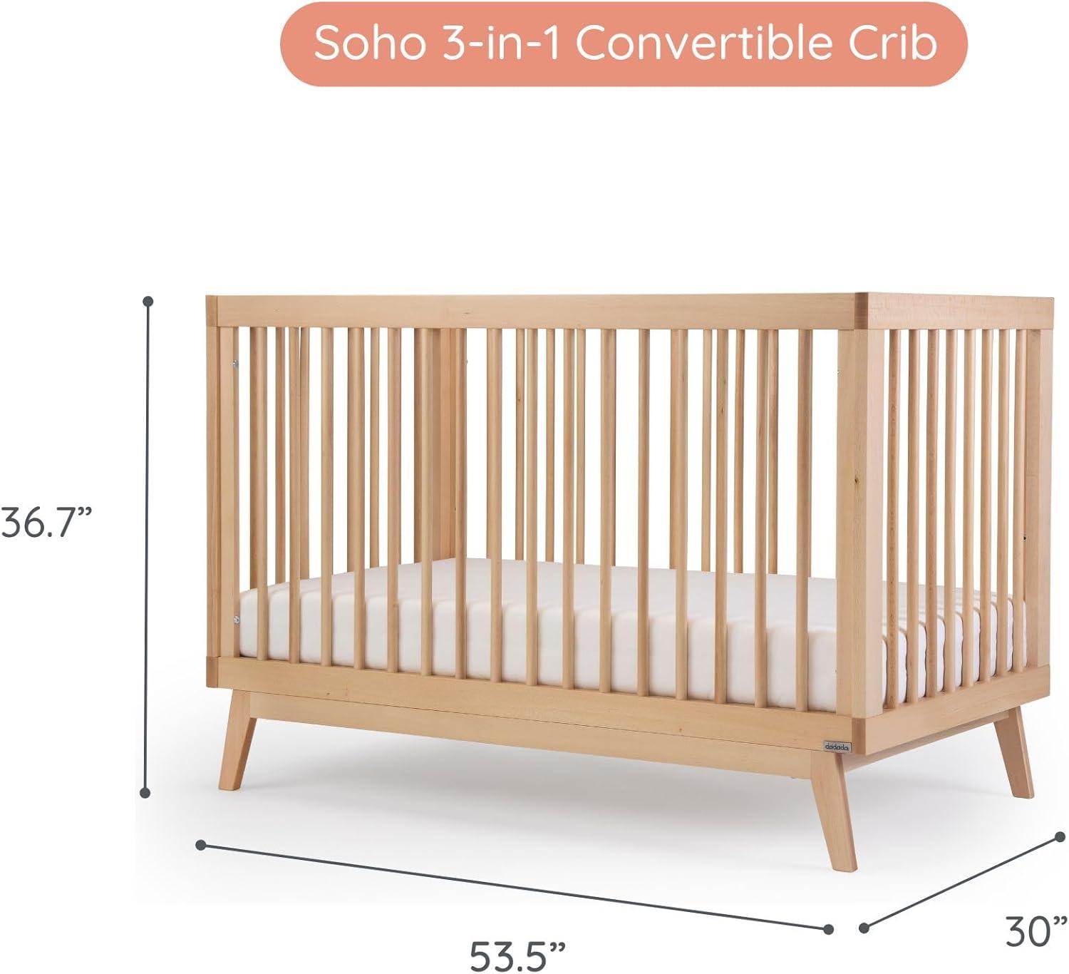 Soho Adjustable Height Crib