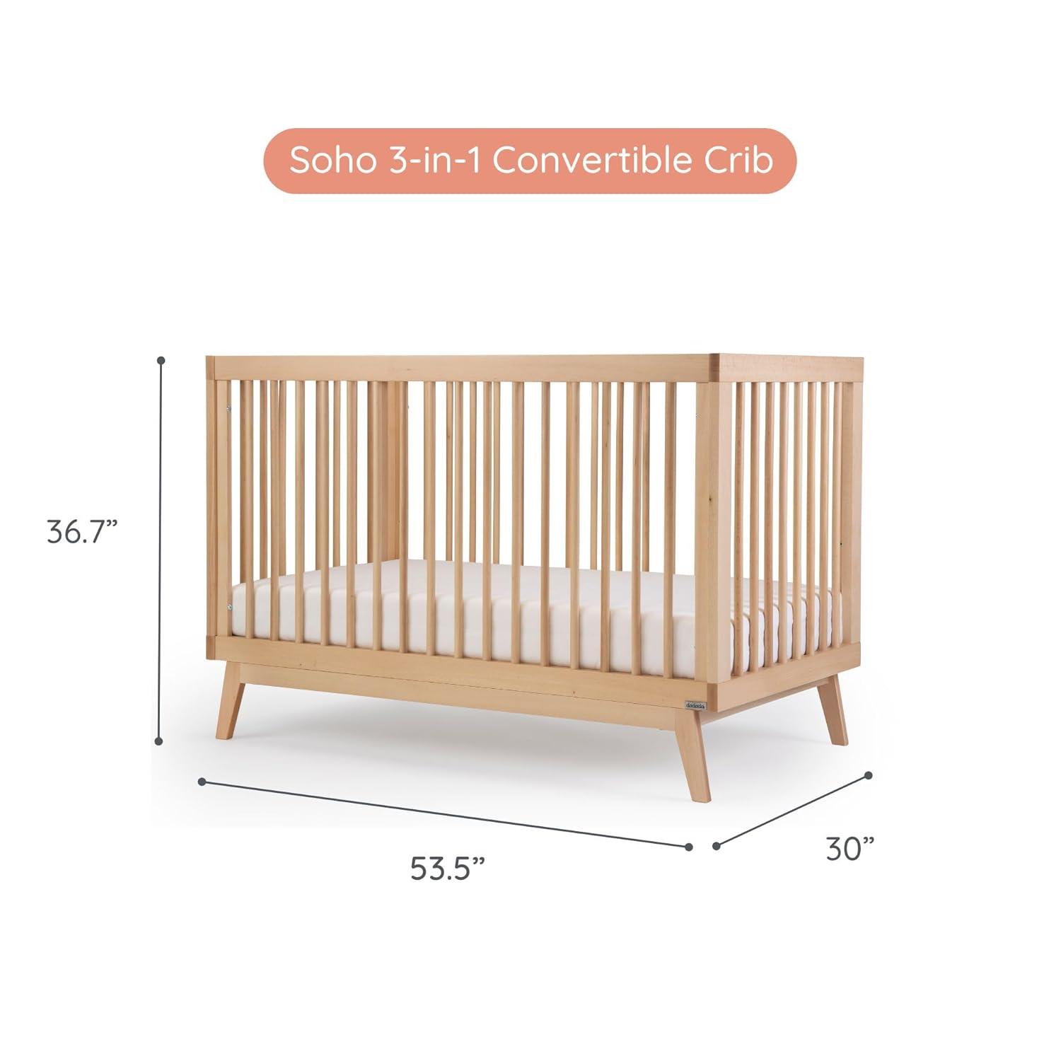 Soho Adjustable Height Crib