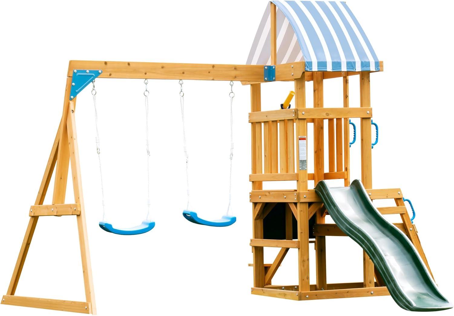 ROBUD Swing Set with 2 Swing(s)