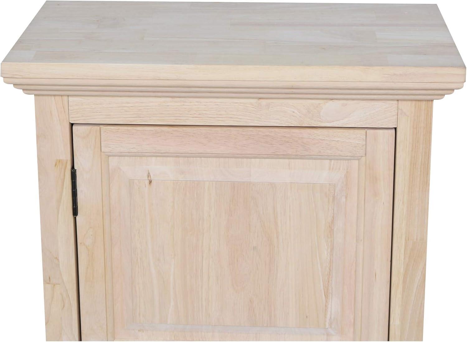 Kishun Solid Wood Accent Cabinet