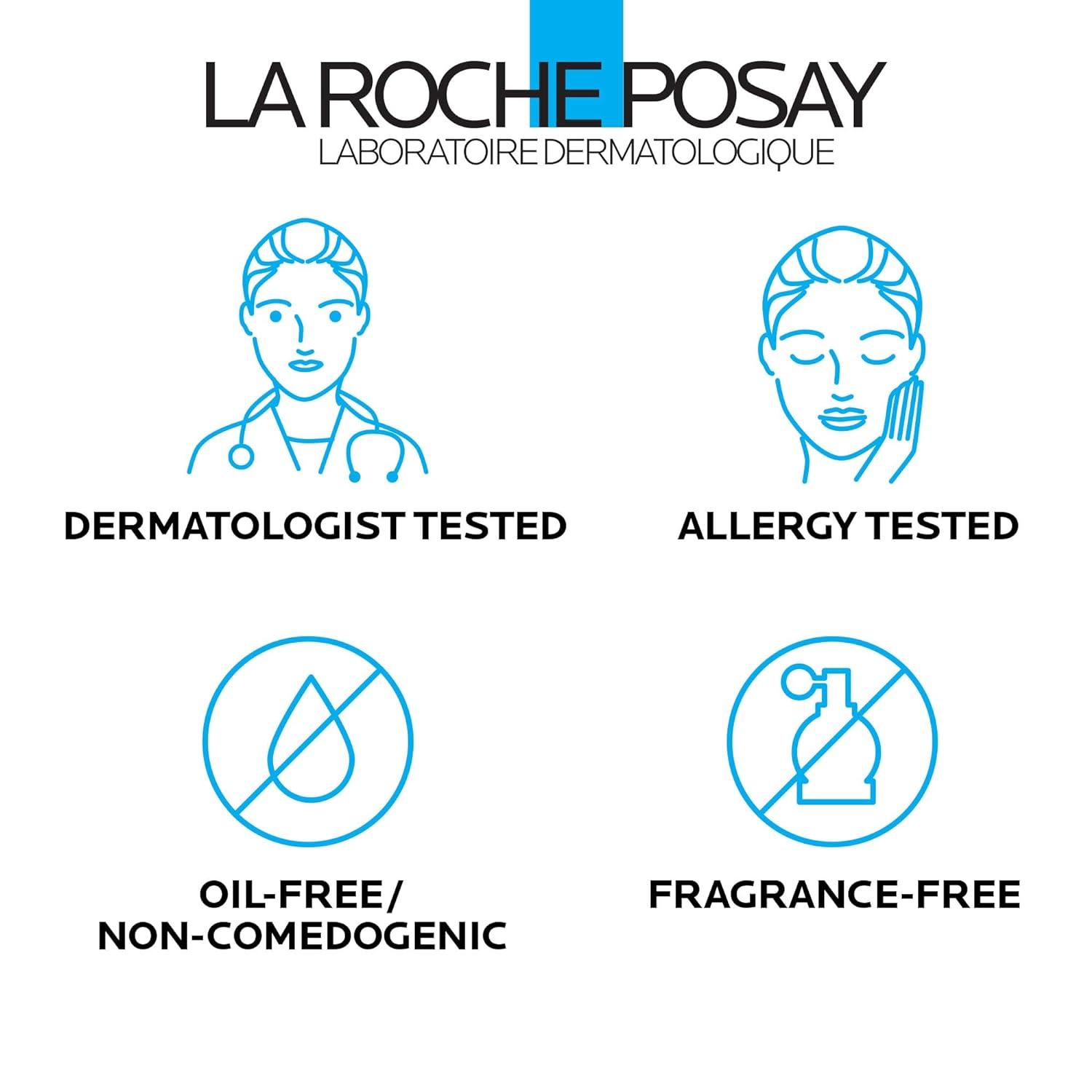 La Roche-Posay Travel Size Skin Care Set with Moisturizer and Cleanser