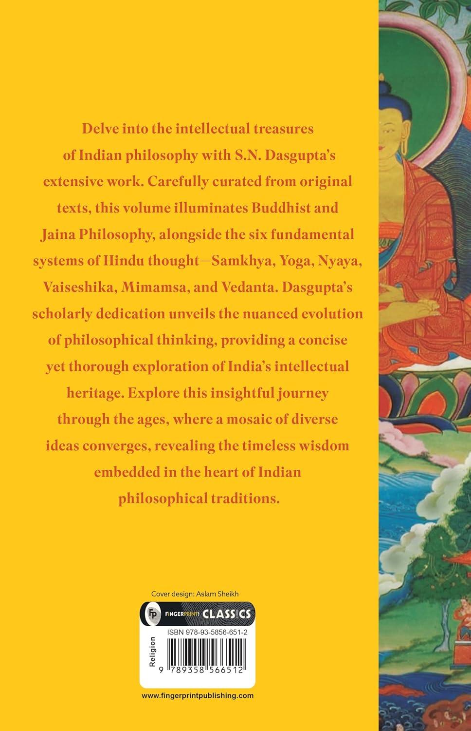 A History of Indian Philosophy: Vol. I, Multicolor Hardcover Book