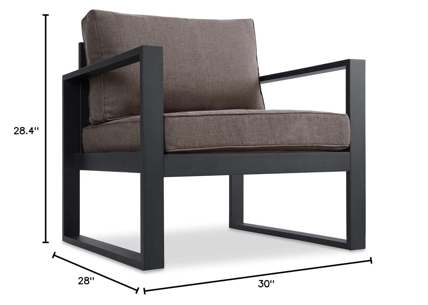 Real Flame BALTIC Patio Chair (Set of 2)