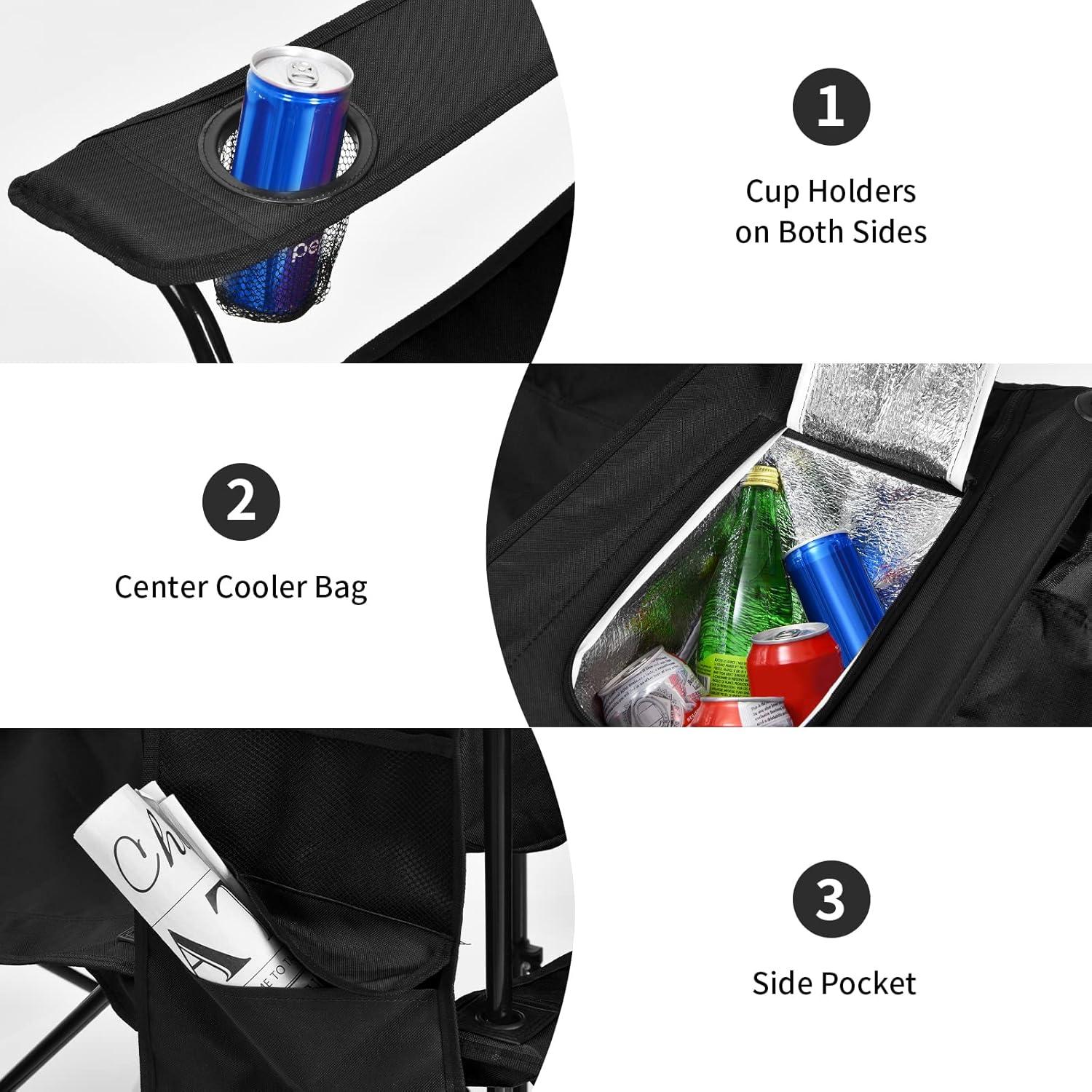 Arlmont & Co. Sayler Fabric Patio Folding Chair Folding Chair Set