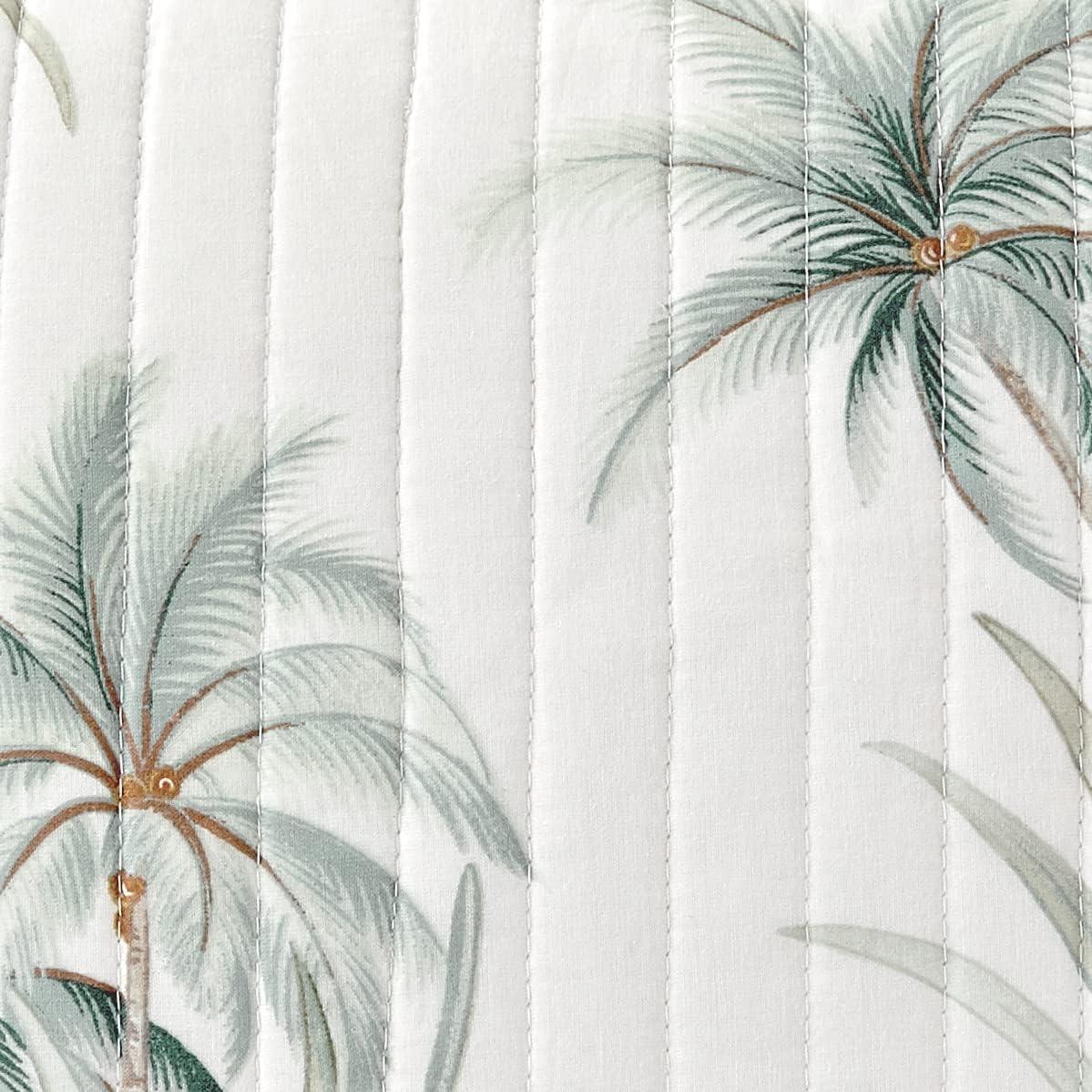 Tommy Bahama Home Tommy Bahama Serenity Palms Cotton Aqua Sham & Reviews | Wayfair