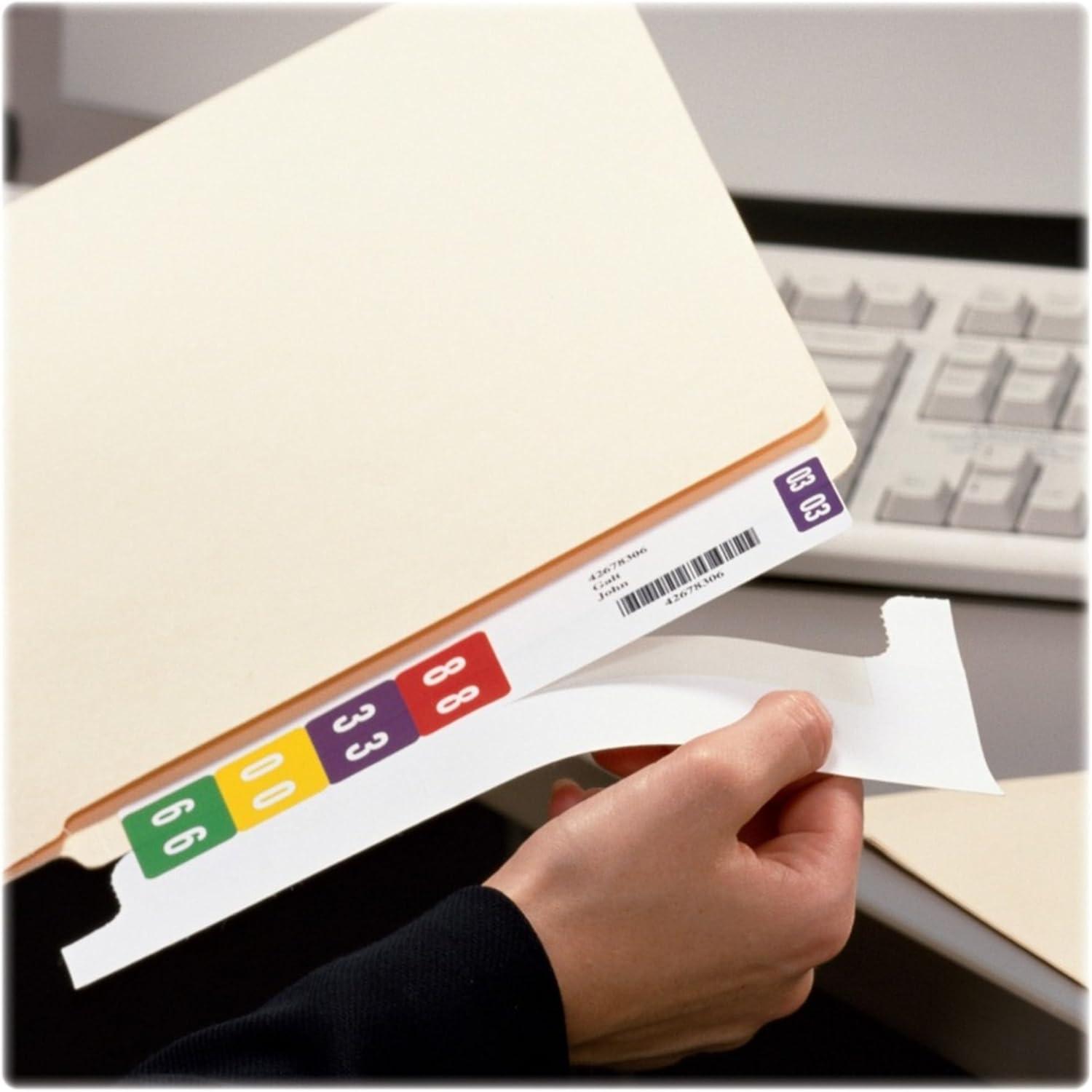 Smead Smartstrip Labeling System ColorBar Refill Labels 7.50" x 1.50" Length - Inkjet - 1 / Pack