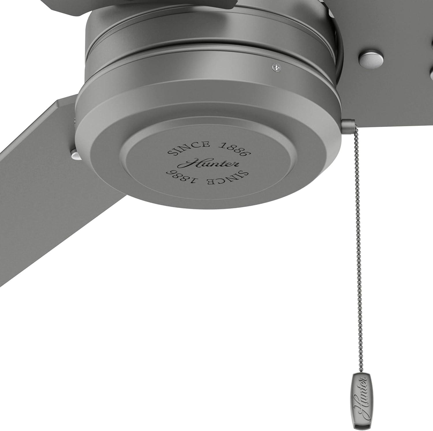 44" Cassius 3 - Blade Outdoor Standard Ceiling Fan with Pull Chain