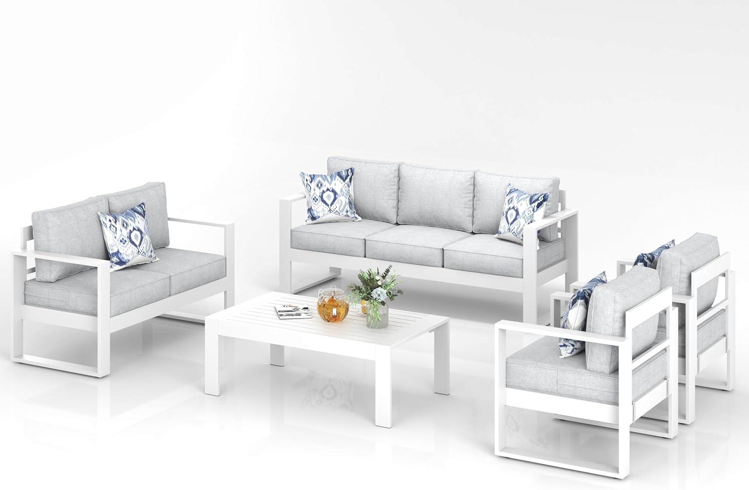 Alturas Standalone Product 50" Wide Outdoor Loveseat