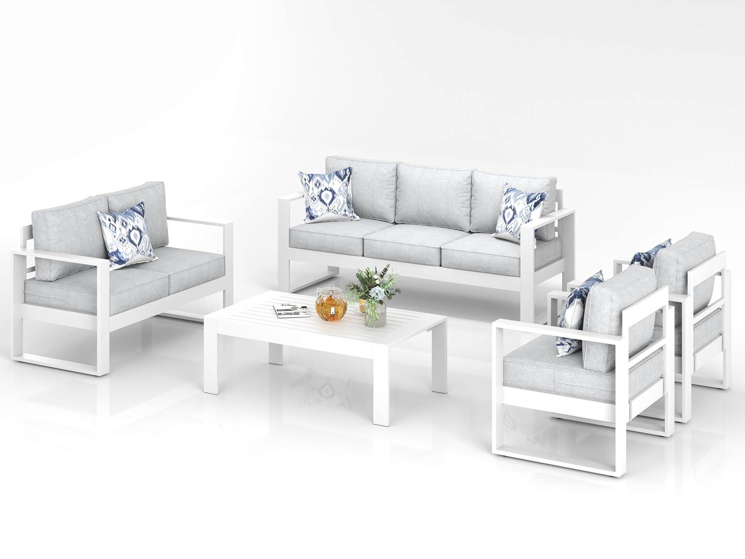 Alturas Standalone Product 50" Wide Outdoor Loveseat