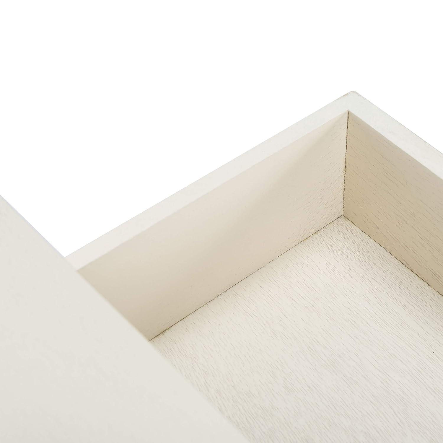 Opal 2 Drawer Console Table - CNS5726A - Off-White - Safavieh