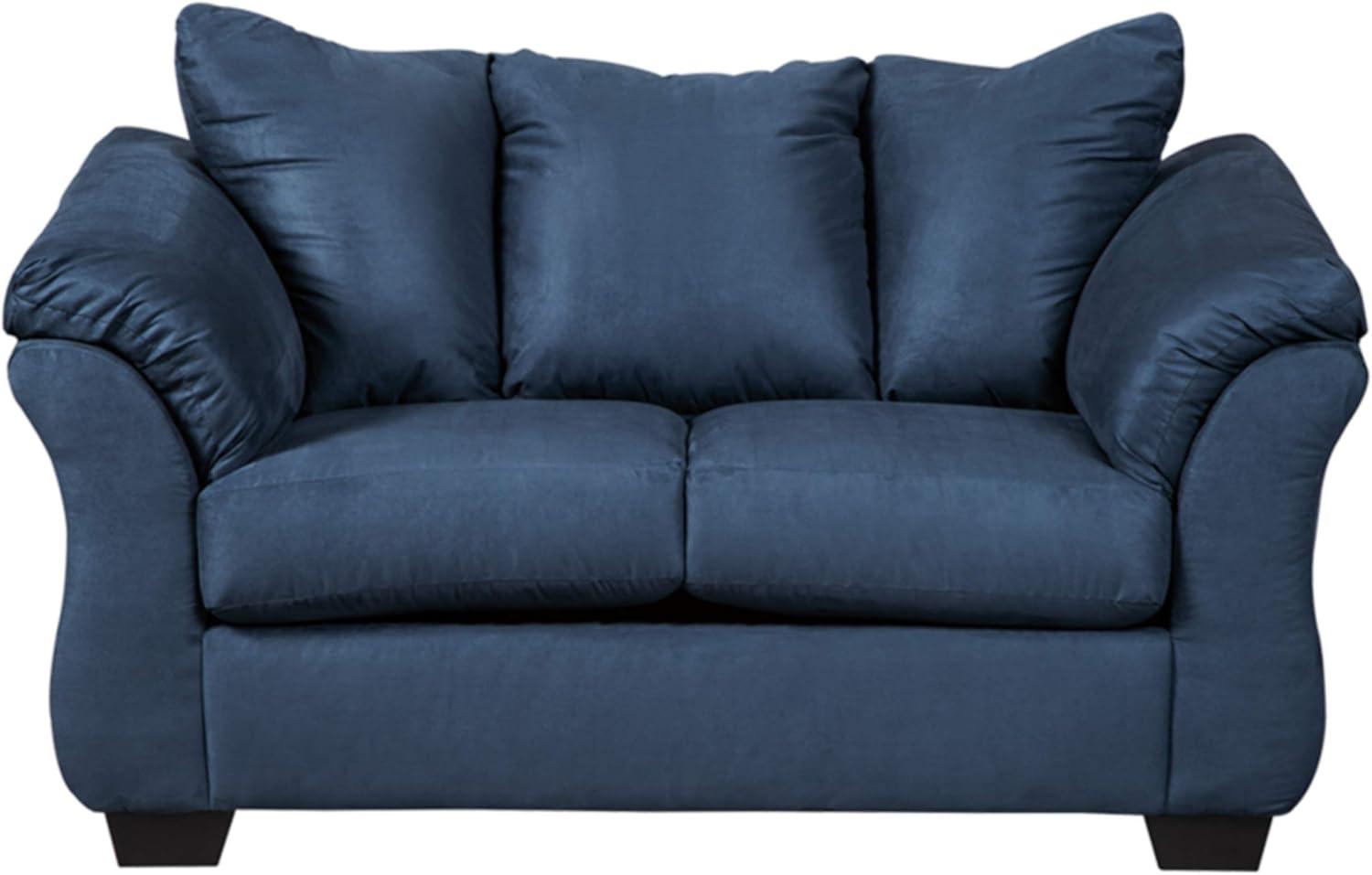 Signature Design by Ashley Darcy Loveseat in Blue