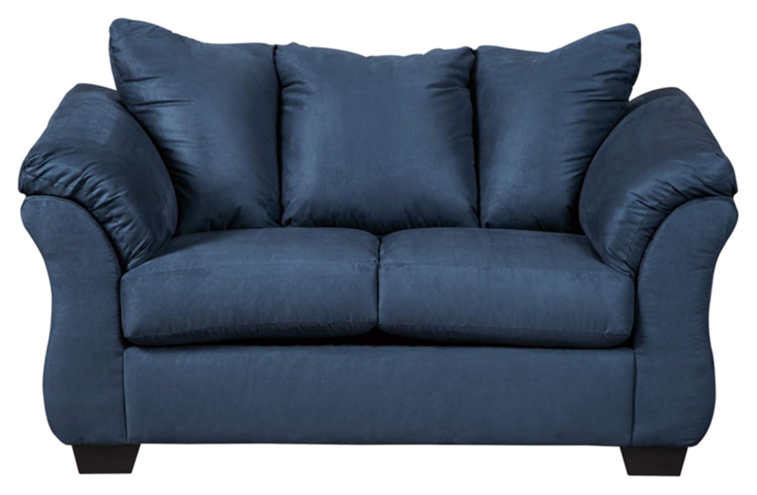 Signature Design by Ashley Darcy Loveseat in Blue