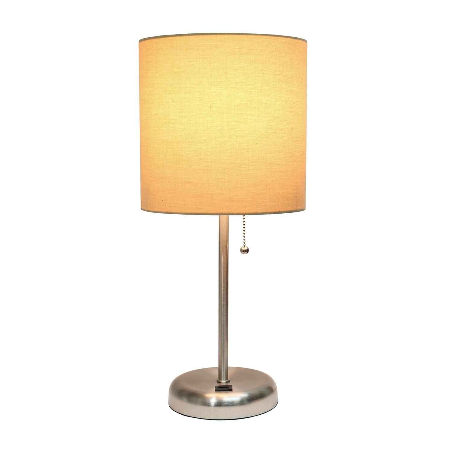 Simple Designs 19.5" Stick Table Desk Lamp
