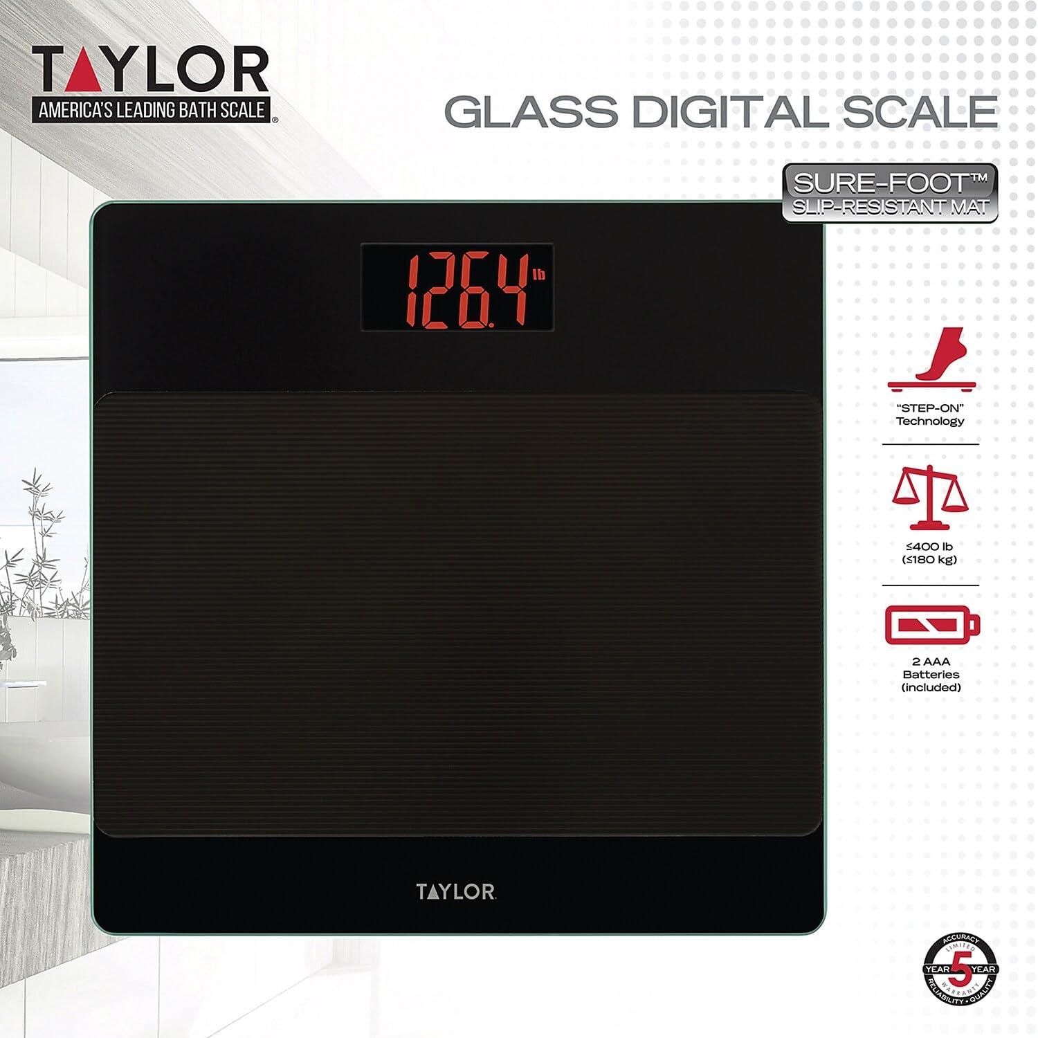 Taylor Taylor Digital Bathroom Scale