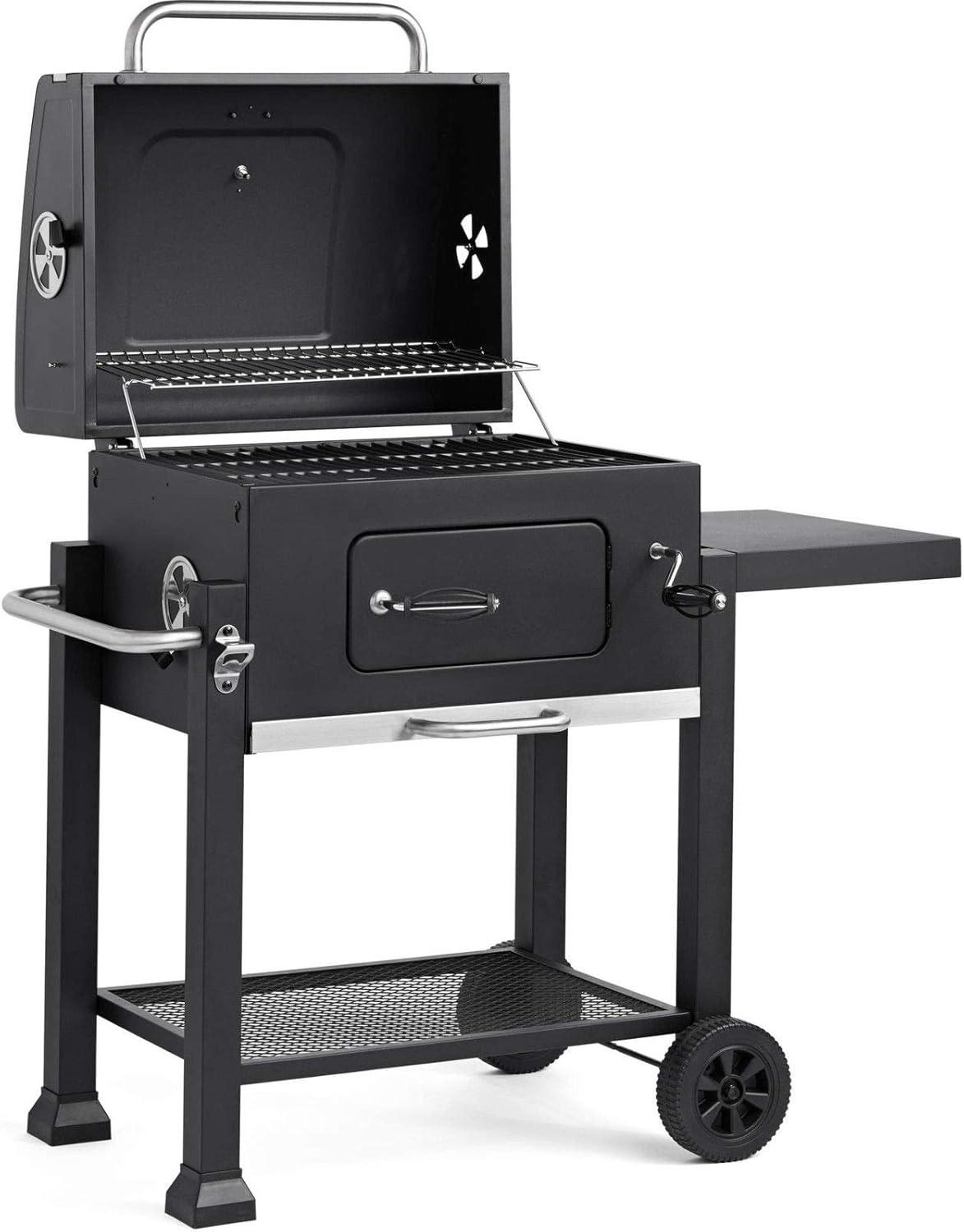 Expert Grill Heavy Duty 24-inch Charcoal Grill, Black