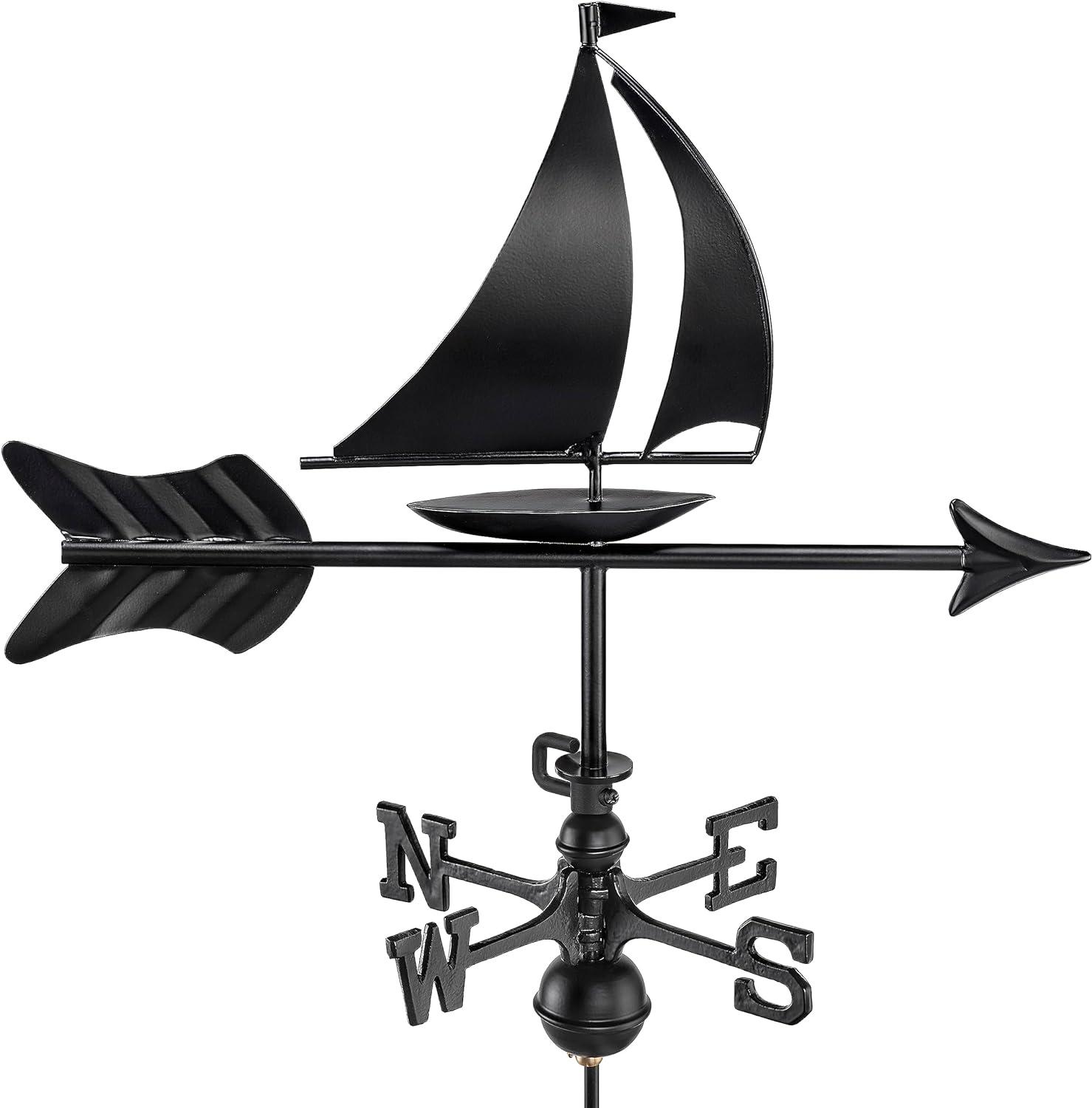 Sidonija 28'' H Aluminum Weathervane