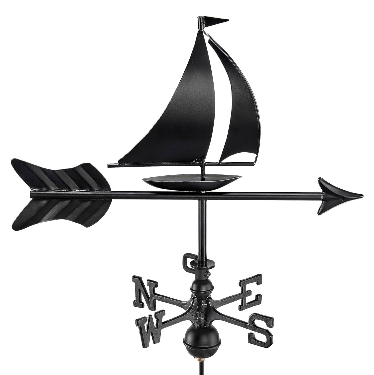 Arlmont & Co. Sidonija 28'' H Aluminum Weathervane