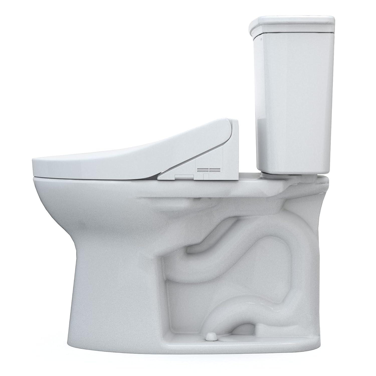 TOTO MW7863084CEG#01 Drake® 1.28 GPF (Water Efficient) Elongated Two-Piece Toilet with Tornado Flush (Seat Included)