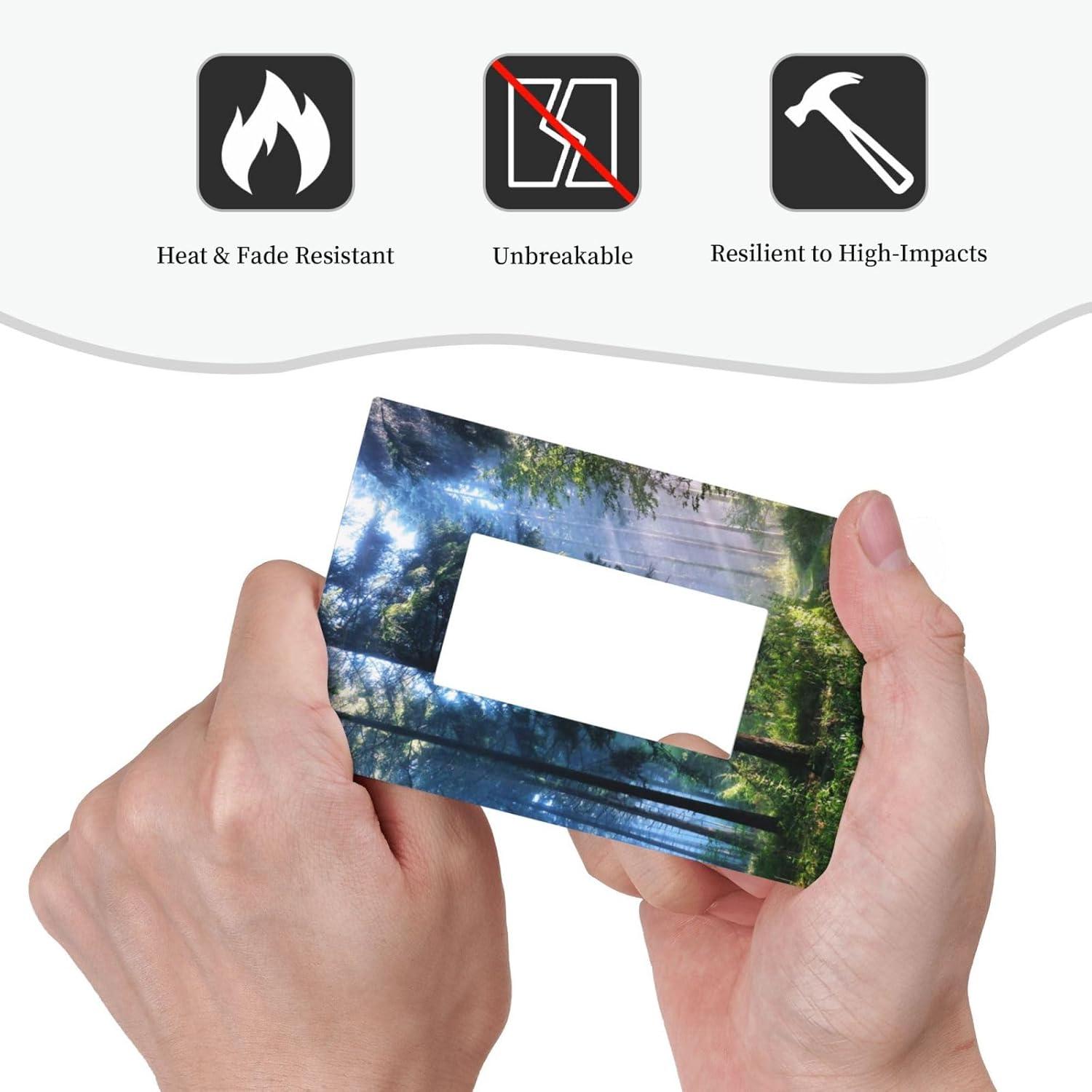 Jungle Woodland Woods Landscape Nature Forest Tree 1 Gang Device Rocker/Decorator Gfci Outlet Light Switch Electrical Wall Plate Cover Green Natural Misty Foggy Mountain Scenery Decorative Faceplate