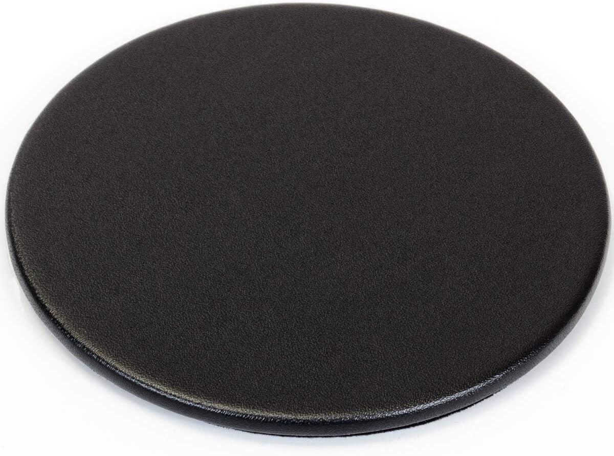 Dacasso A1045 Leather 4 Round Coaster Set with Holder