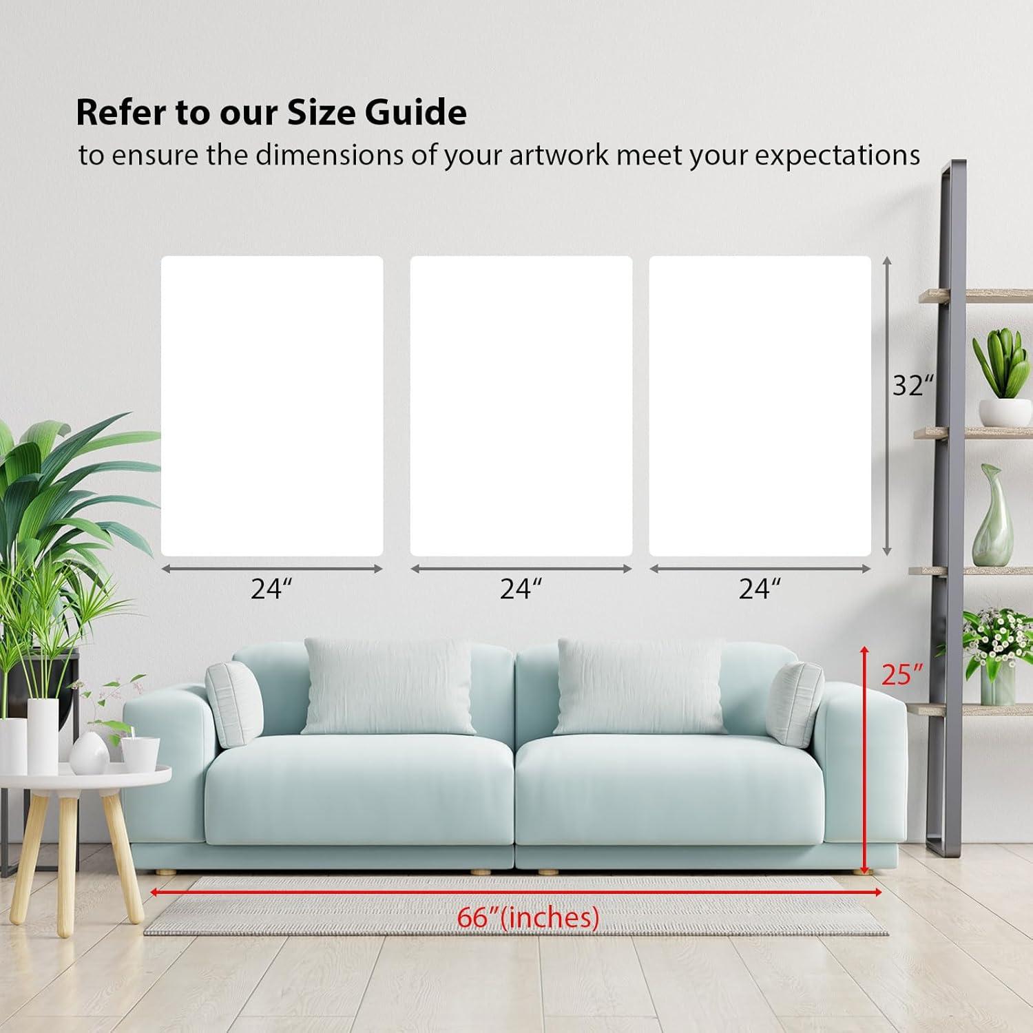 Asdg12s-3 Panel Wall Art Blue Sea Sunset White Beach Painting The Picture Print On Canvas Seascape The Pictures for Home Decor Decoration,Ready to Hang