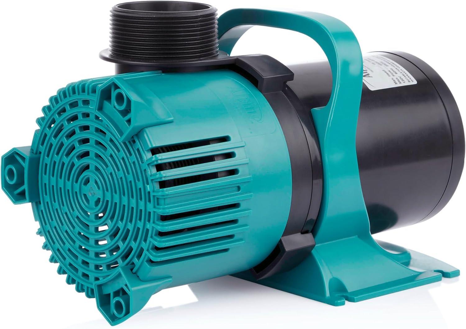 Alpine 4700 GPH Black and Blue Plastic Pond Pump