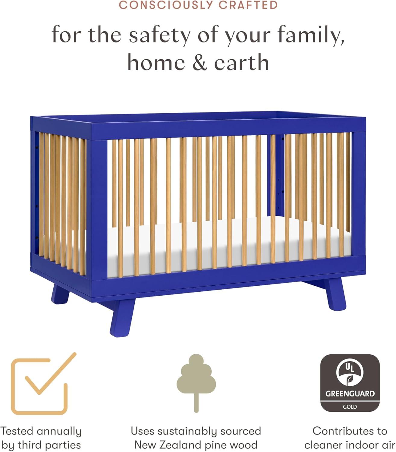 Hudson 3-in-1 Convertible Crib