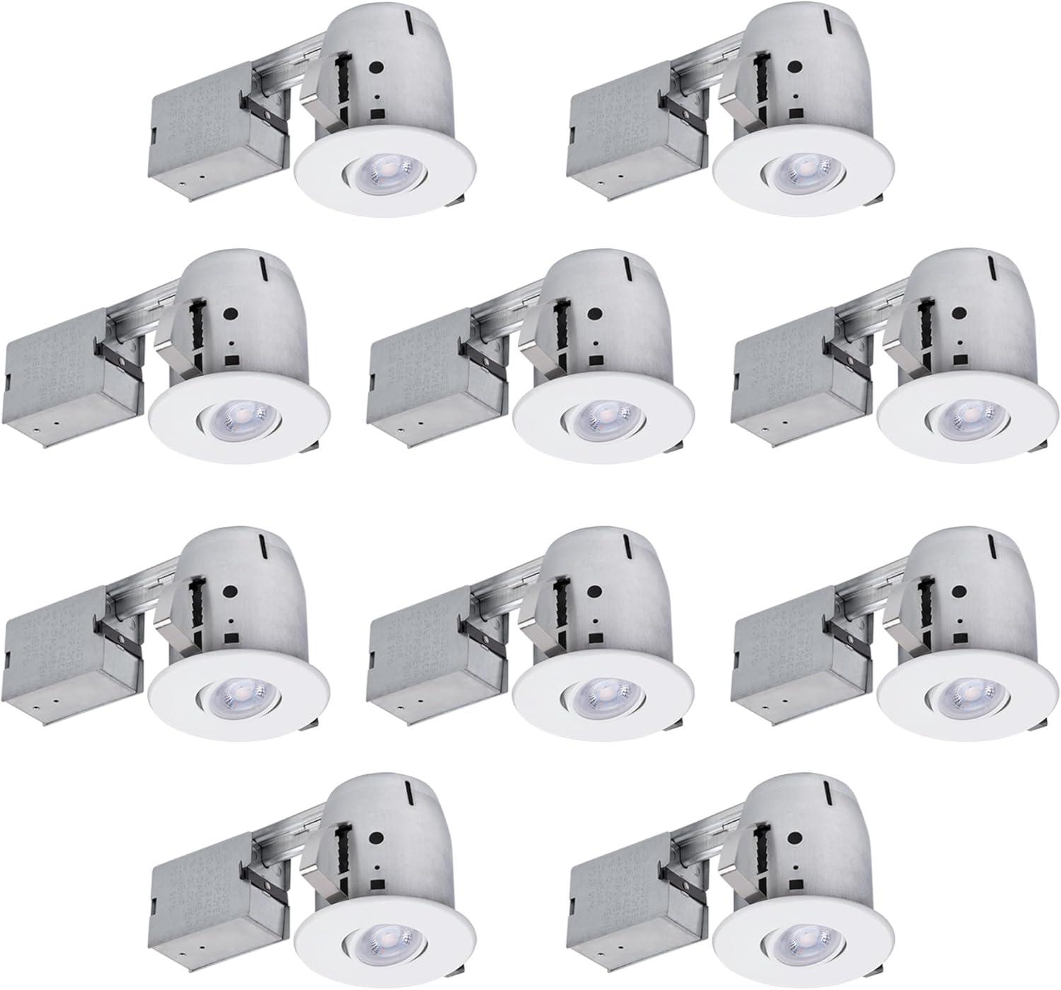 4'' Dimmable IC Rated Recessed Lighting Kit
