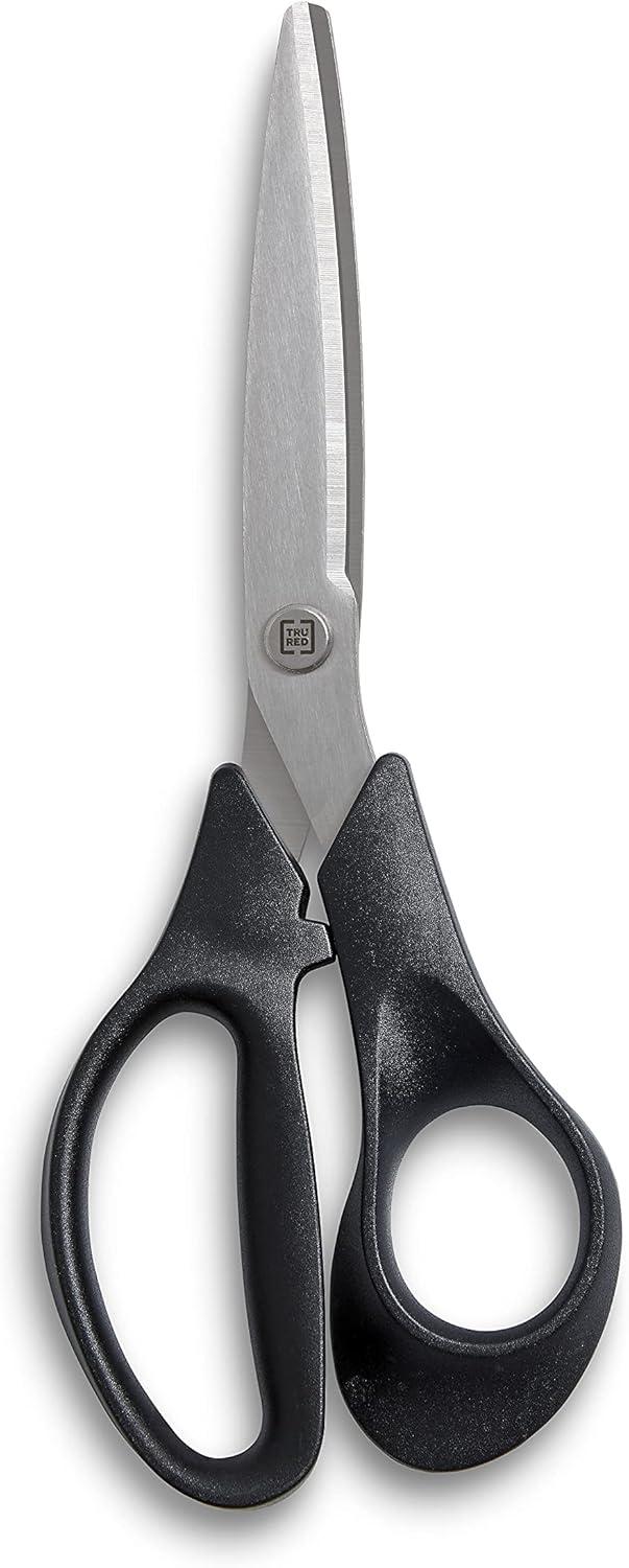 TRU RED 8 Stainless Steel Scissors Straight Handle TR55030