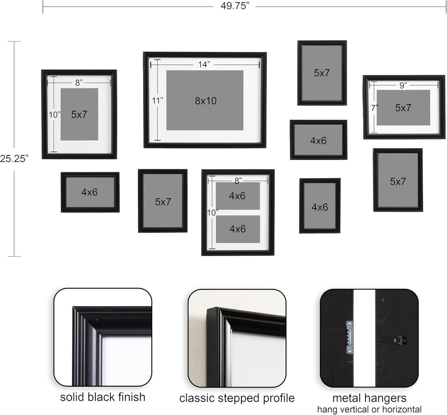 10pc Adlynn Frame Box Set - Kate & Laurel All Things Decor