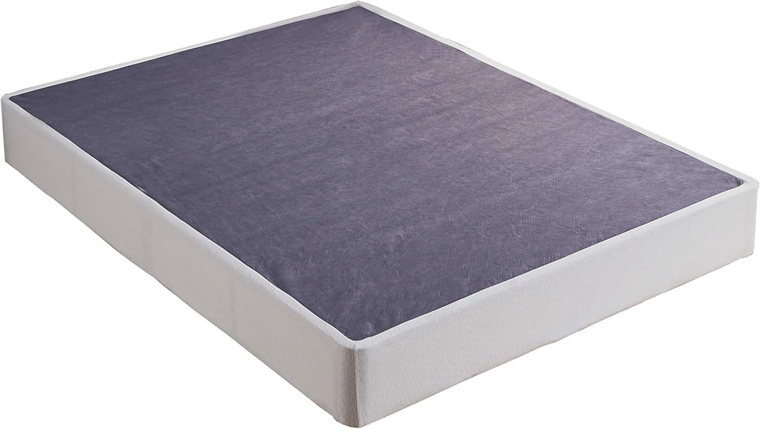 Signature Design by Ashley 10" Mattress Box Spring with Metal Foundation, Twin XL, White