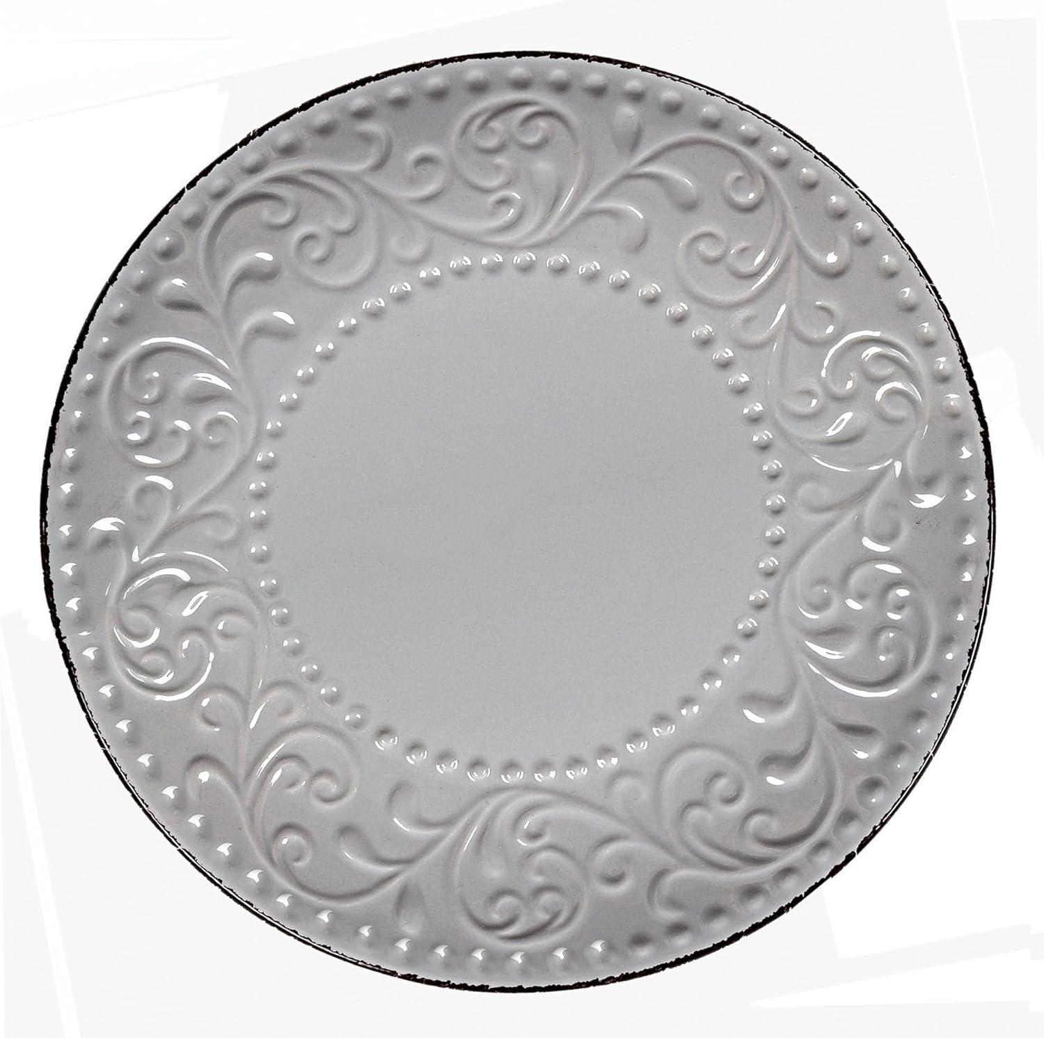 Lorren Home Trends Lorren 16 Piece Stoneware Dinnerware Set - Service for 4