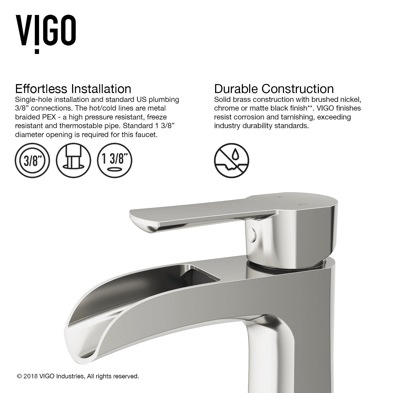 Paloma Single Hole Bathroom Faucet