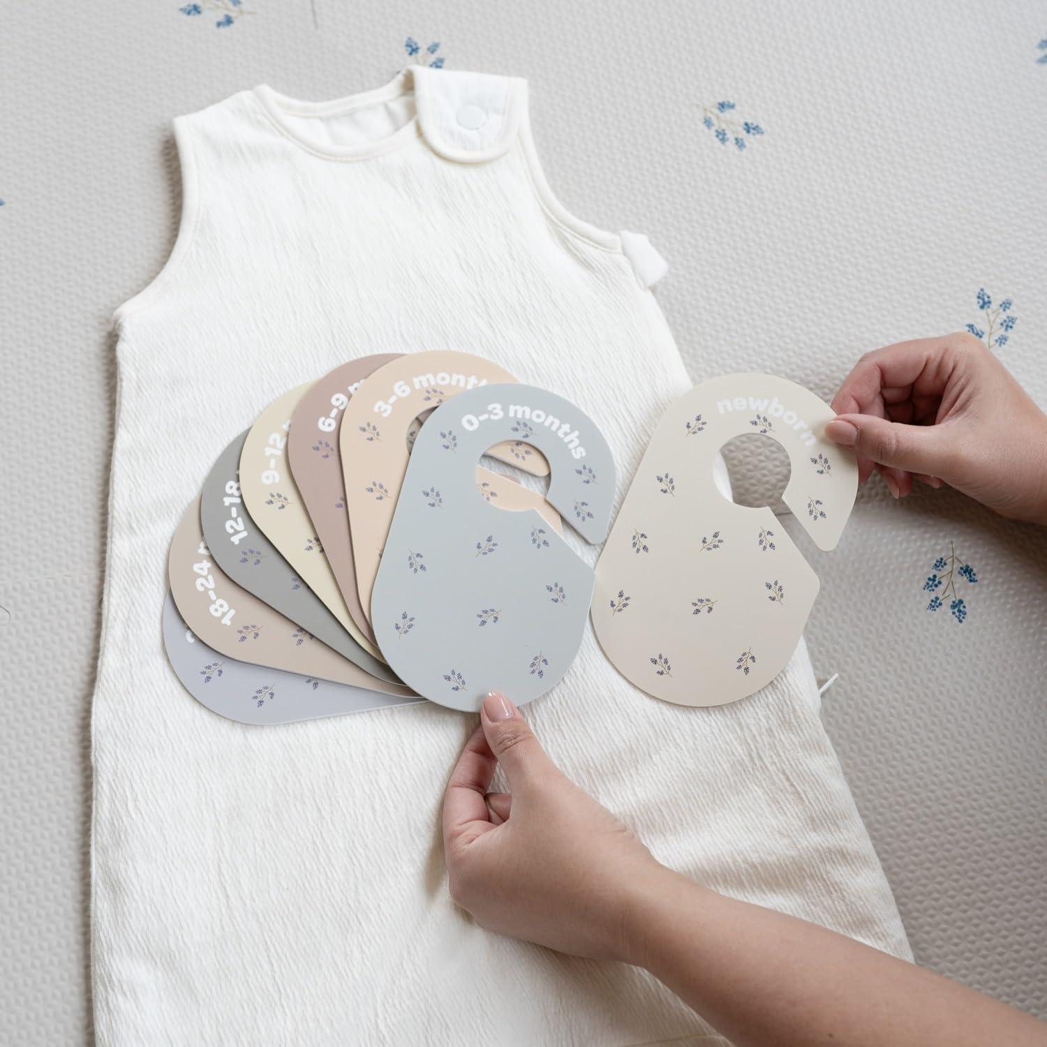 3 Sprouts 3 Sprouts Baby Closet Dividers (Newborn To 24 Months) – Pack Of 8