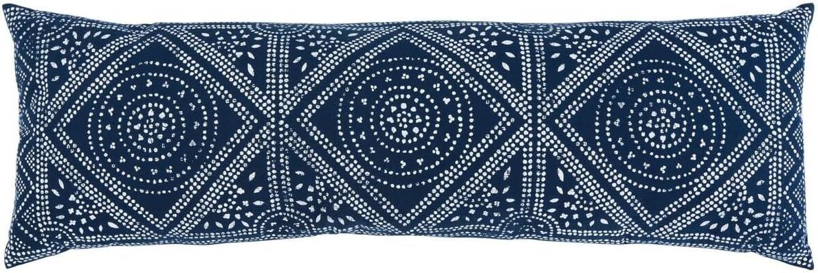 Valenti Pillow - Blue/White - 12"X36" - Safavieh
