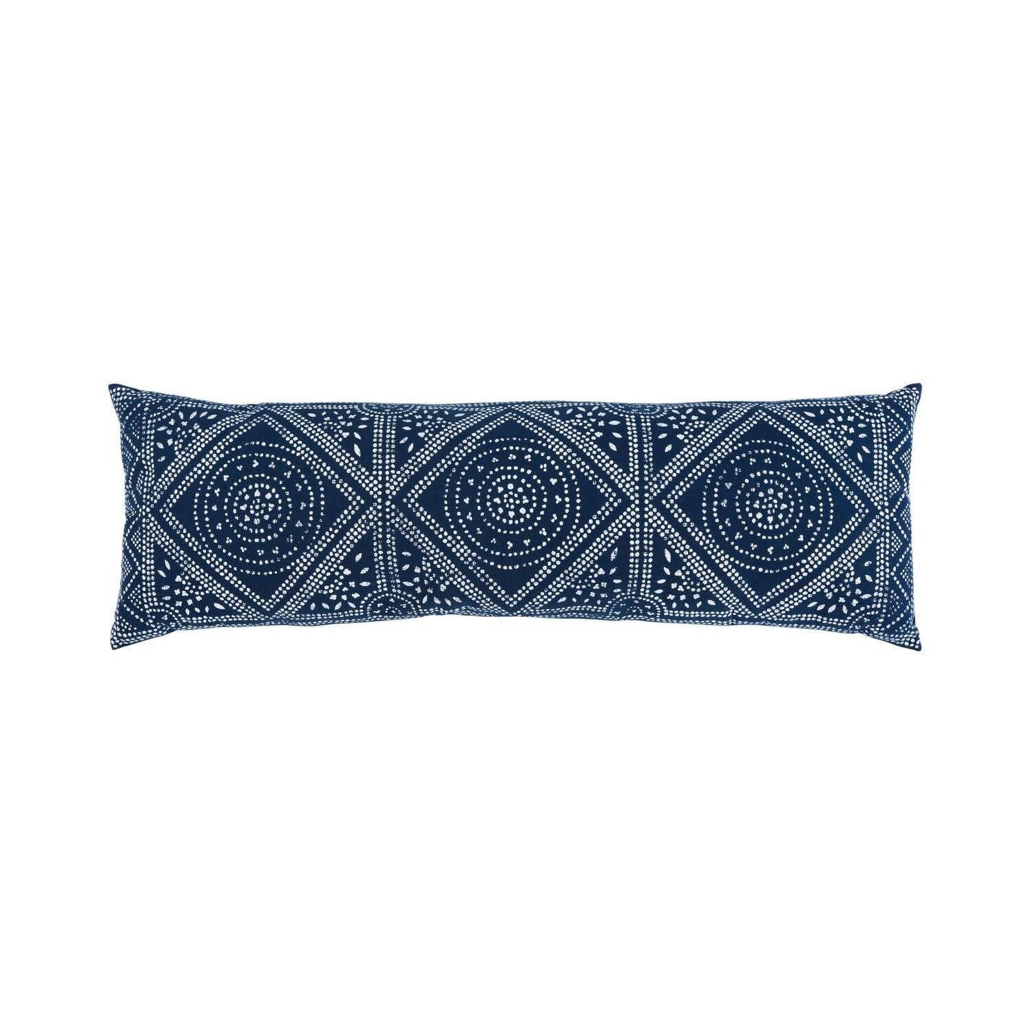 Valenti Pillow - Blue/White - 12"X36" - Safavieh
