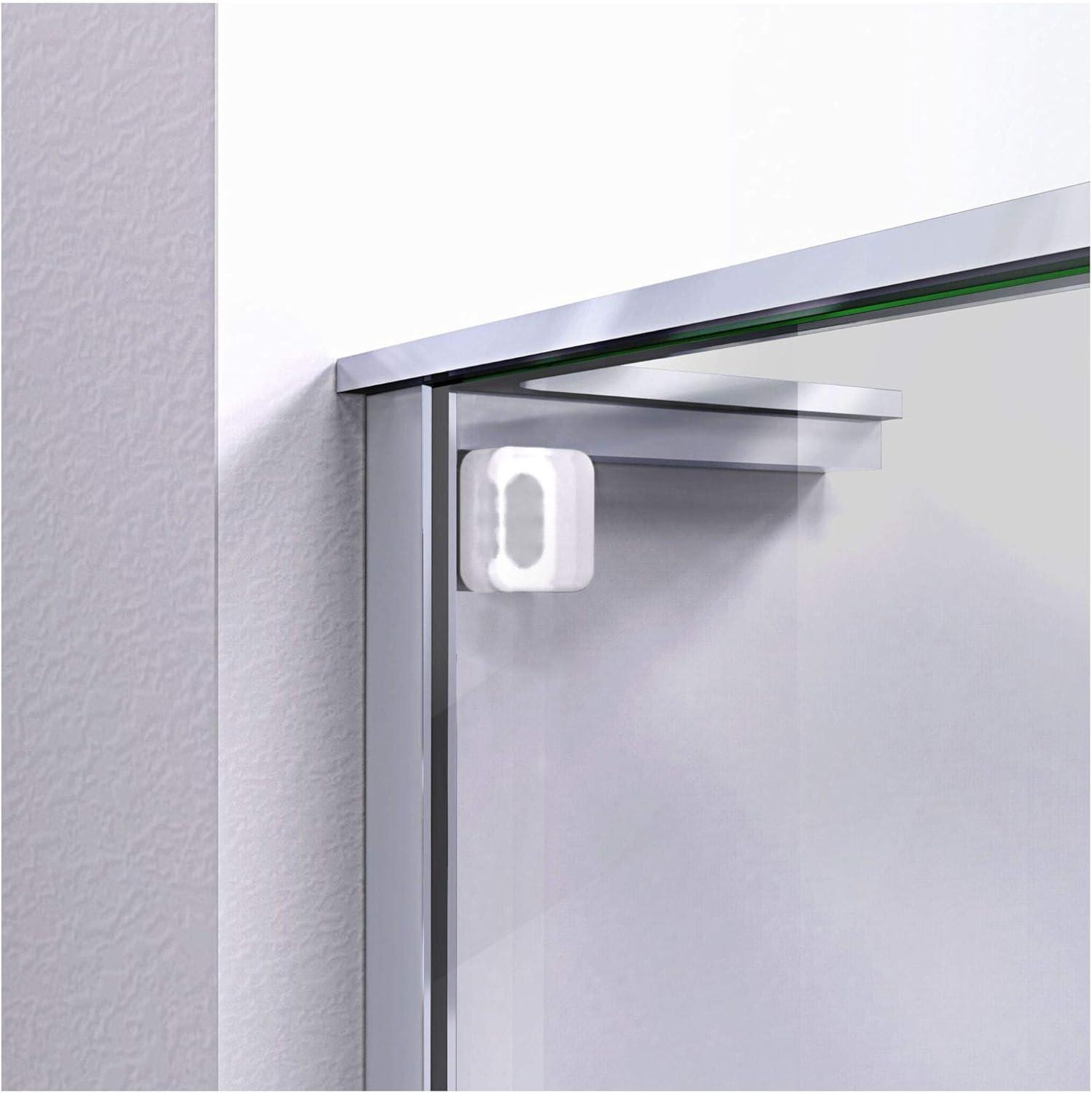 Mirage-Z 56-60 in Frameless Brushed Nickel Sliding Tub Door