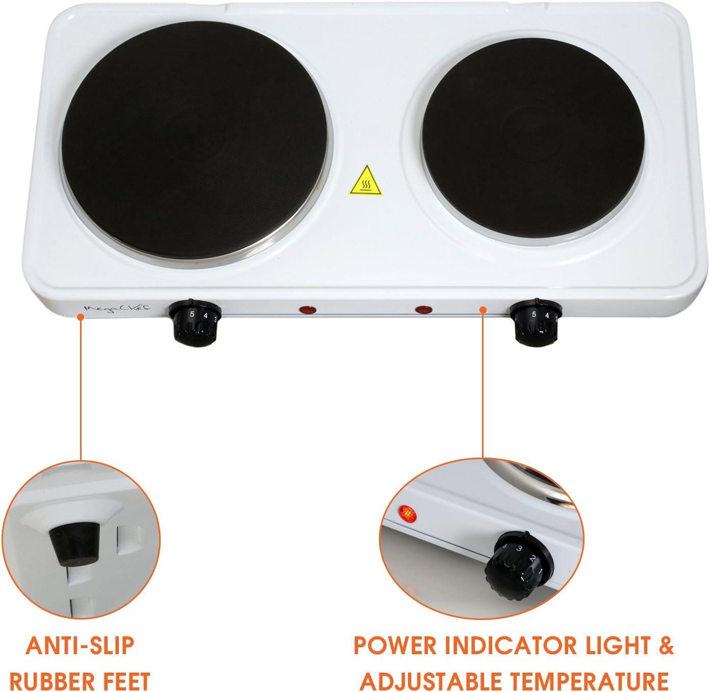 Mega Chef 1700 Watt Electric Double Hot Plate