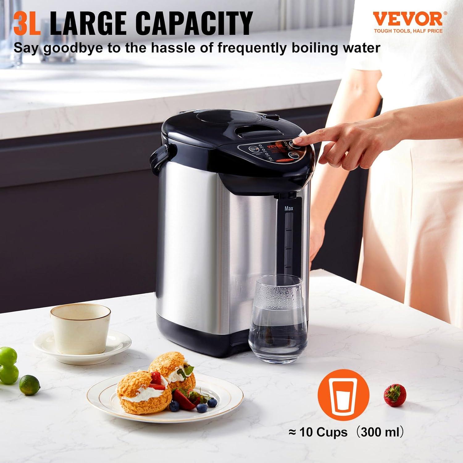 VEVOR Stainless Steel Electric Tea Kettle