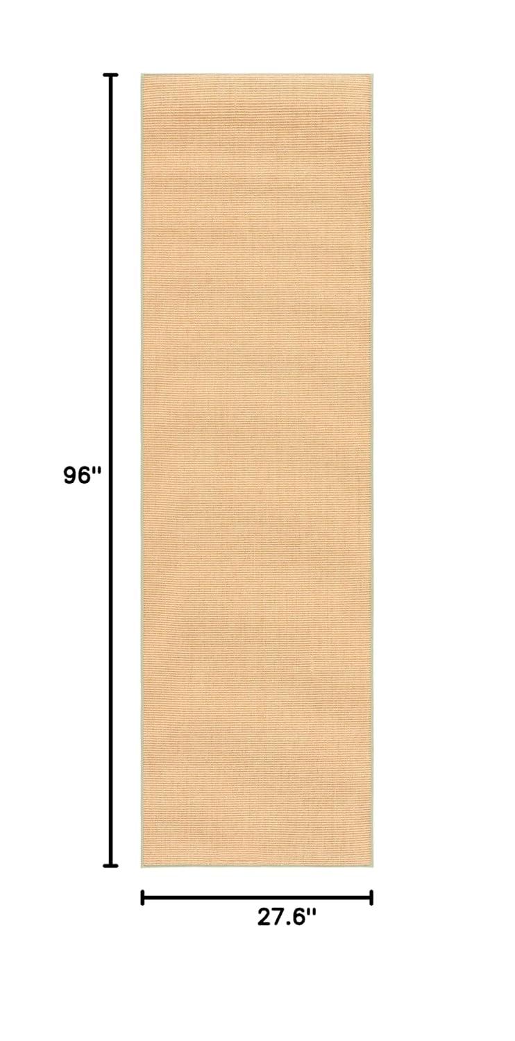Martha Stewart Rugs Martha Stewart Sisal/Jute Solid Color Rug in Yellow