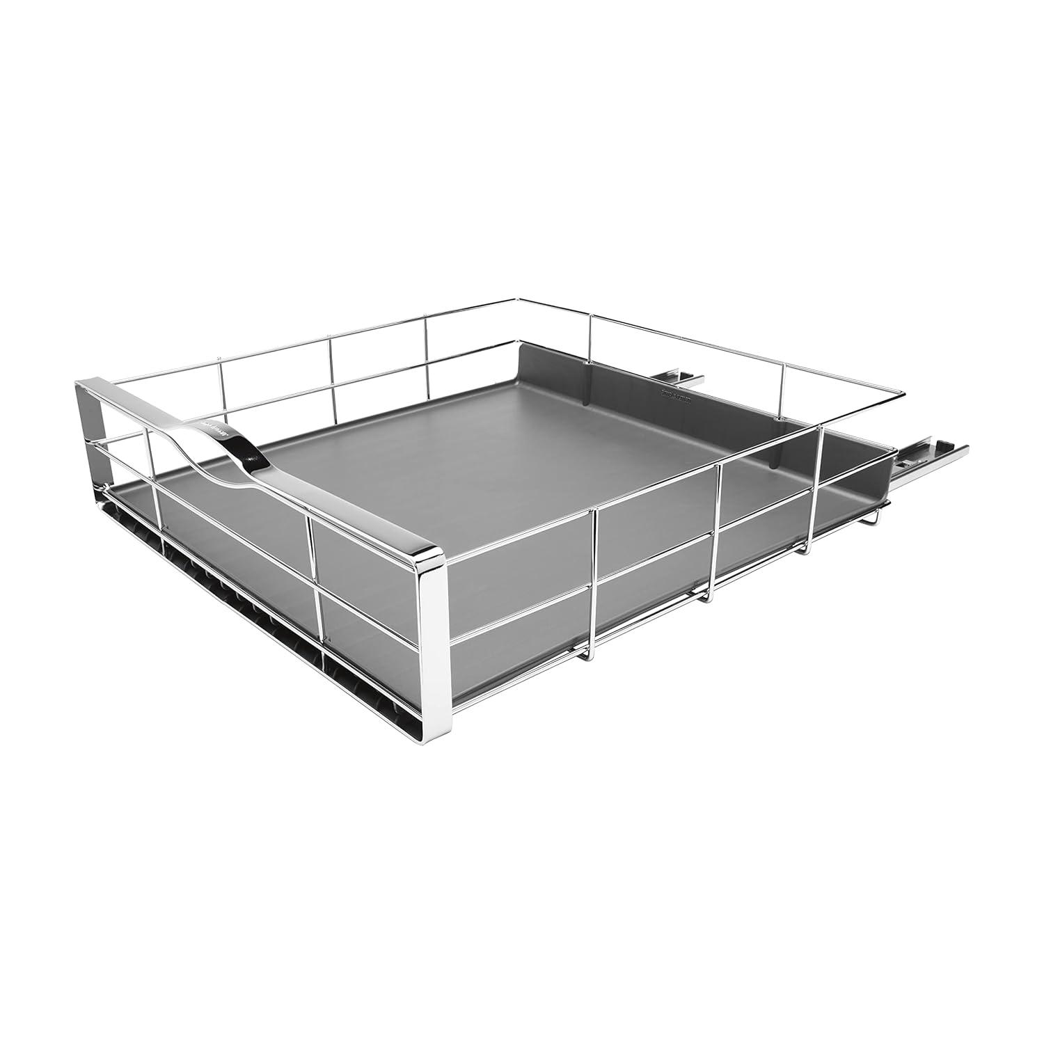 simplehuman Simplehuman Pull-Out Cabinet Organizer, Heavy-Gauge Steel Frame